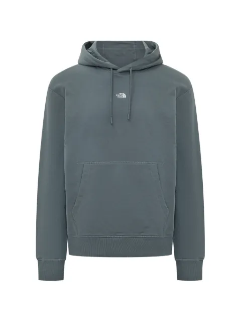 The North Face logo-embroidered hoodie Grey NF0A8GQD