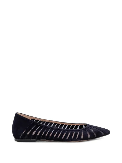 Roberto Festa Febe cut-out ballet flats Blue FEBE