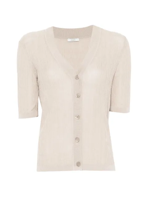 JOSEPH button V-neck cardigan Neutrals JF0098310287