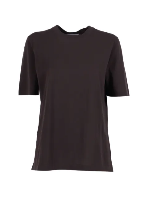 Kangra crew-neck short-sleeve t-shirt Brown 302821