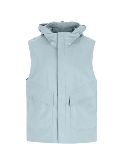 C.P. Company hooded gilet Blue 20CMVE071A005968A809