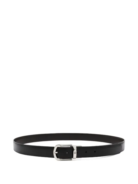 Montblanc logo-detail belt Black MB111080BLACK