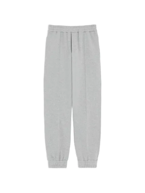 Valentino Garavani cotton jogging pants with VLogo embroidery Grey VMD04YBMN