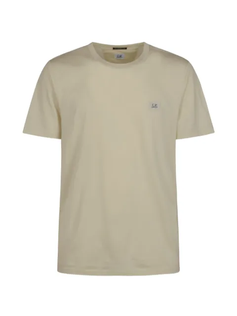 C.P. Company logo-patch cotton T-shirt Neutrals 20CMTS113A006374G114
