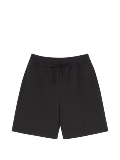 Valentino Garavani cotton bermuda shorts with VGold Black VMD01NBHH