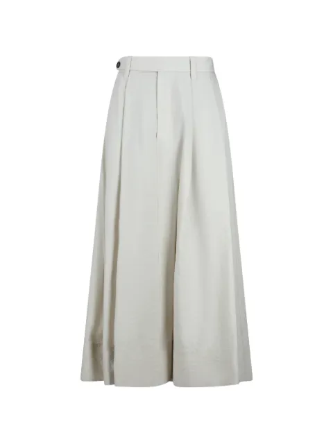 Brunello Cucinelli beaded belt maxi skirt White M0F79G3951C9593