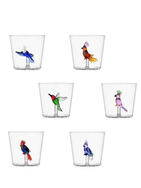 Ichendorf Milano Talking Trees tumbler glasses (set of six) White 012093546TTT