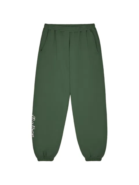 Malbon Golf Clubhouse track pants Green M9575OLV