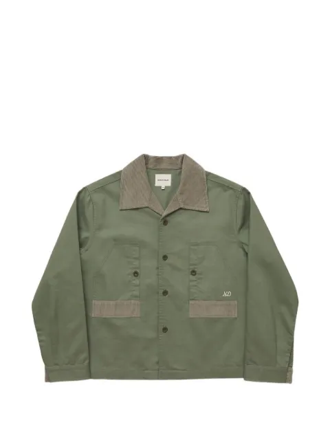 Nicholas Daley Work Shirt jacket Green NDSS26WKSRVSOLV