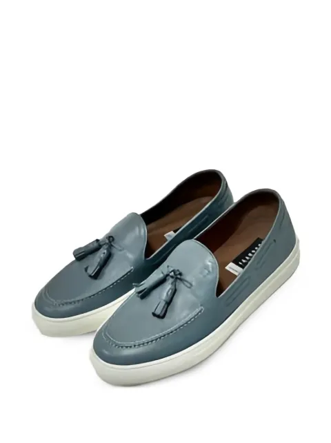 Fratelli Rossetti Brera tassel-detail leather loafers Grey 45814