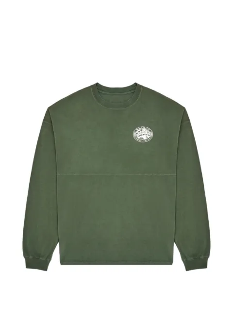 Malbon Golf Horizon long-sleeved T-shirt Green M9793