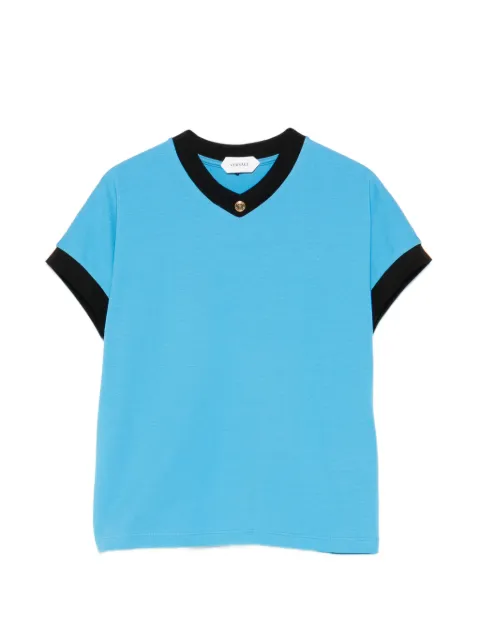 Versace stretch cotton-jersey T-shirt Blue 10236971A17894