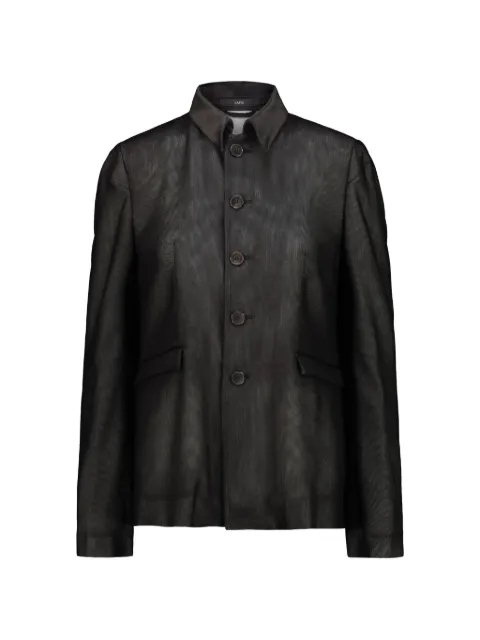 SAPIO button collared jacket Grey 126D0501N66TUX
