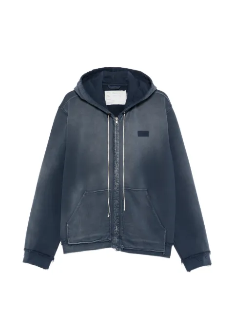 Camiel Fortgens hooded zip jacket Blue CF21020203