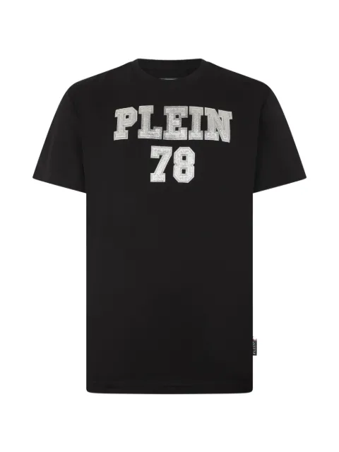 Philipp Plein College round-neck T-shirt Black PAFCMTK8988PJY002N
