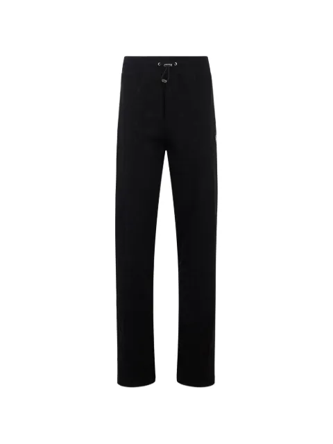 Philipp Plein monogram-jacquard track pants Black PAFCMJT2837PTE021N