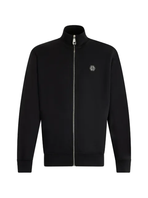 Philipp Plein skull-print track jacket Black PAFCMJB3979PTE180N