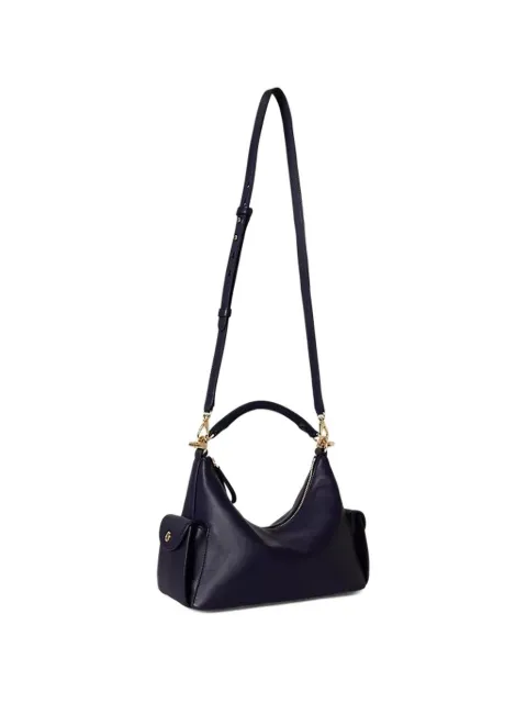 Lauren Ralph Lauren leather tote bag Blue 431P06064003
