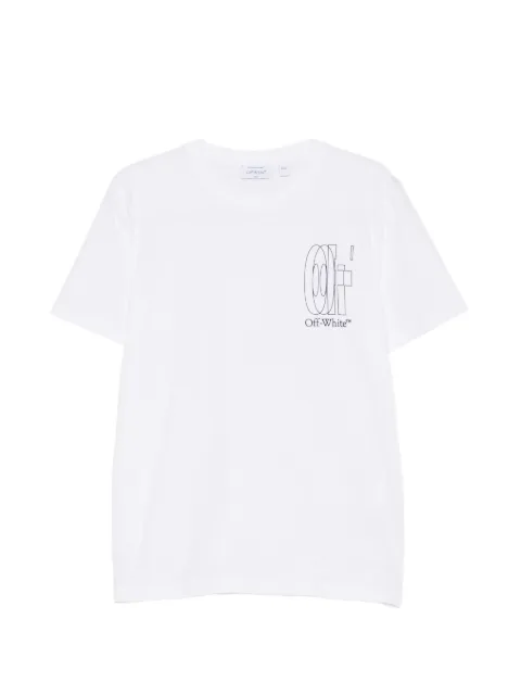 Off-White crew-neck short-sleeve T-shirt White 44MAA027S26J003100