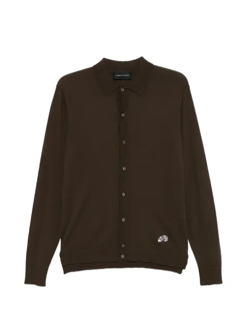 Gabriele Pasini buttoned long-sleeve cardigan Brown 626169003