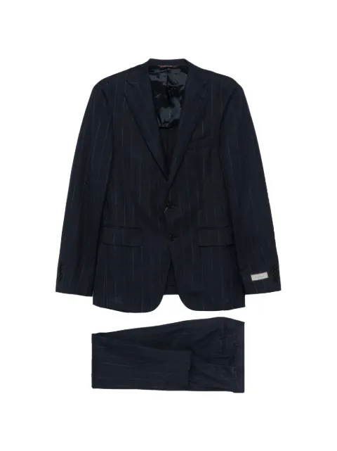 Canali pinstriped suit Blue BF014802528051