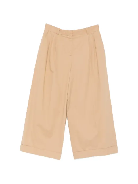 The Row pleated culottes trousers Neutrals 10865W5076