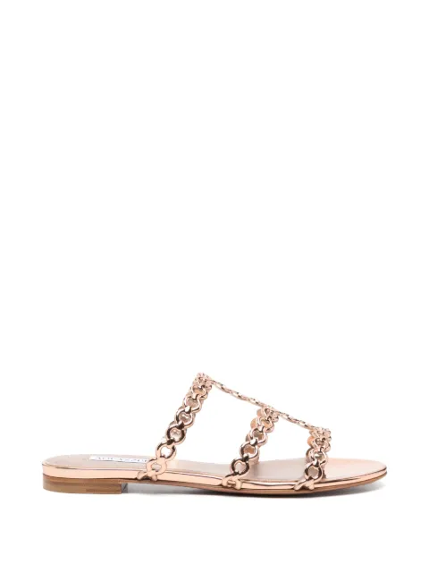 Aquazzura Infinity Chain sandals Gold ICHFLAM0SSY