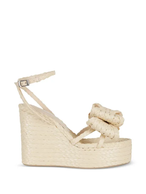 MACH & MACH Le Cadeau Raffia espadrilles Neutrals S1073130098