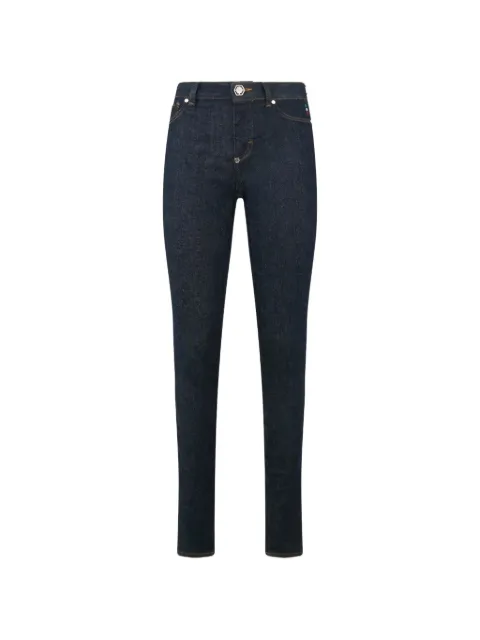 Philipp Plein super stretch jeggings basic Blue SAFCWDT2895PDE004N