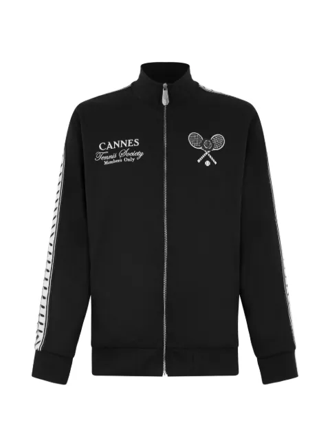 Philipp Plein tracksuit jacket Tennis Club Black PAFCMJB3984PTE003N