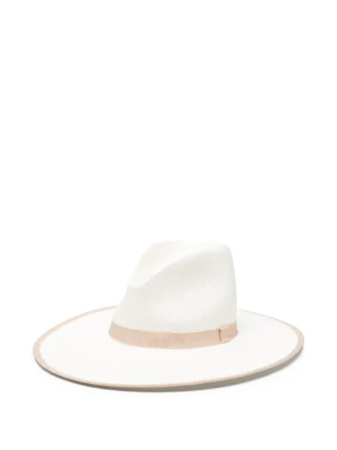 Max Mara ribbon trim hat White 2614571052600