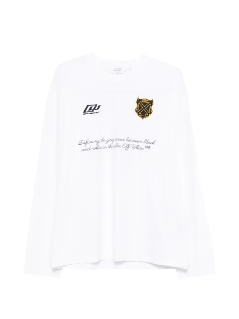 Off-White logo graphic T-shirt White 44MAB09CS26J004100