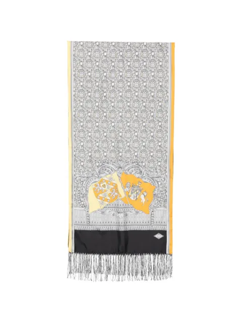 Versace Pre-Owned 1990s patterned scarf Grey VE420ATA