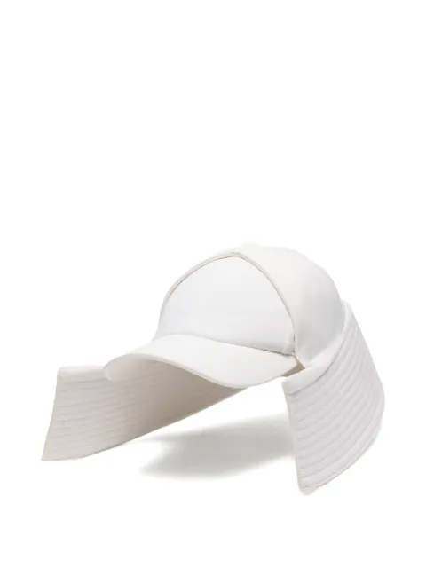 Jean Paul Gaultier reversible marine cotton hat White AC114W08801