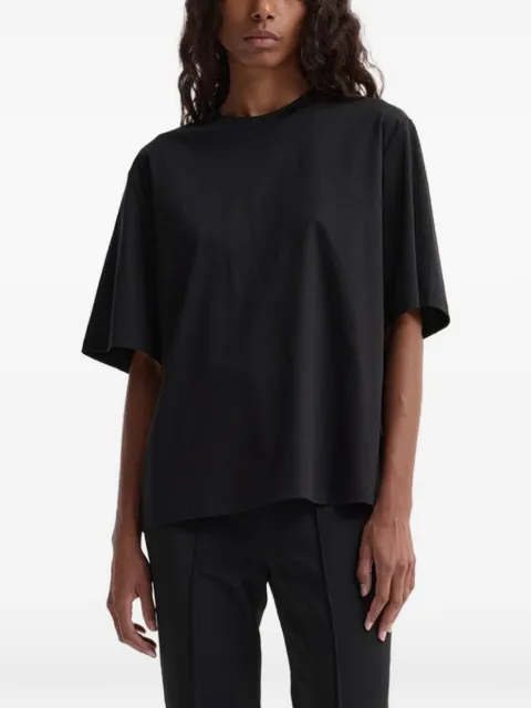 Róhe oversized crew neck T-shirt Black 41820042