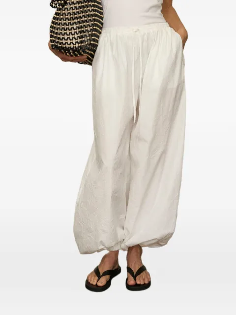 Róhe volume trousers White 41930204
