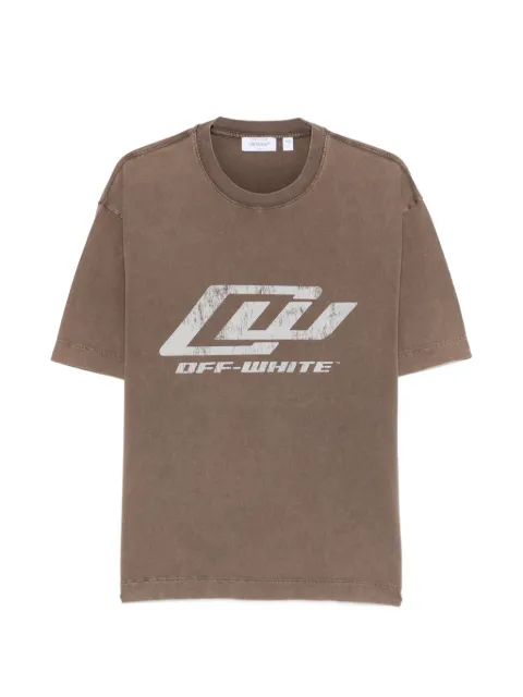 Off-White OWR Skate T-shirt Brown 44MAA120S26J00Z