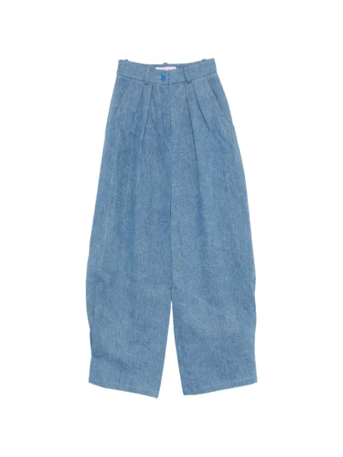 Rowen Rose high-waist carrot jeans Blue PNTRR286