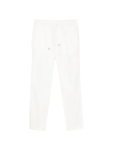 Herno drawstring straight trousers White PT000166U13164Z