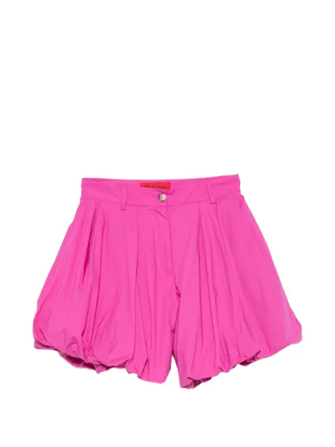 THELATEST Dafne pleated shorts Pink TLW03125T0160LNTP