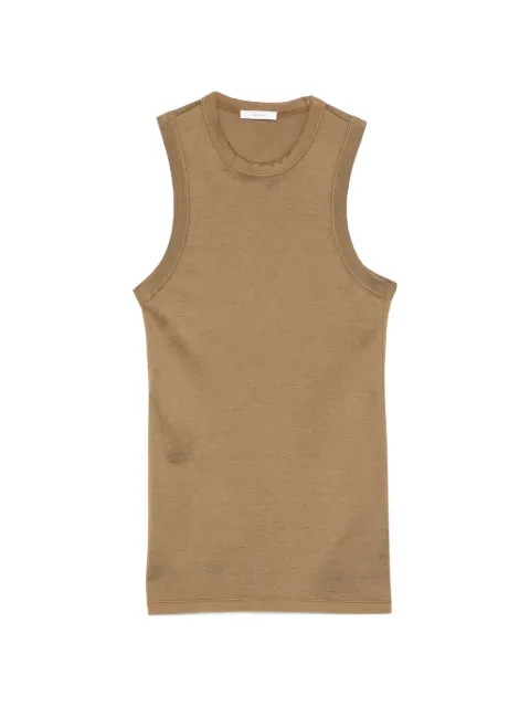 Haikure crew-neck tank top Green HEW54149TJ064PX
