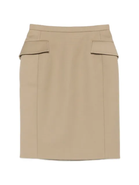 Nº21 front-pocket mini skirt Neutrals 26EN2S0C04102951165