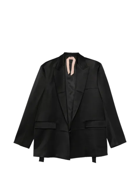 Nº21 peak-lapel blazer Black 26EN2M0L0625980