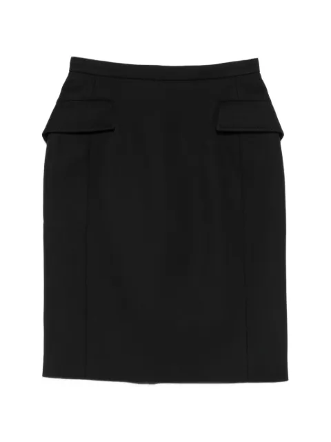 Nº21 flap-pockets midi skirt Black 26EN2S0C04102959000