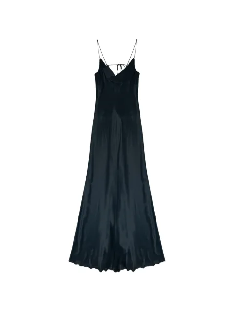 OSCAR The Collection spaghetti-strap maxi dress Black S26131863