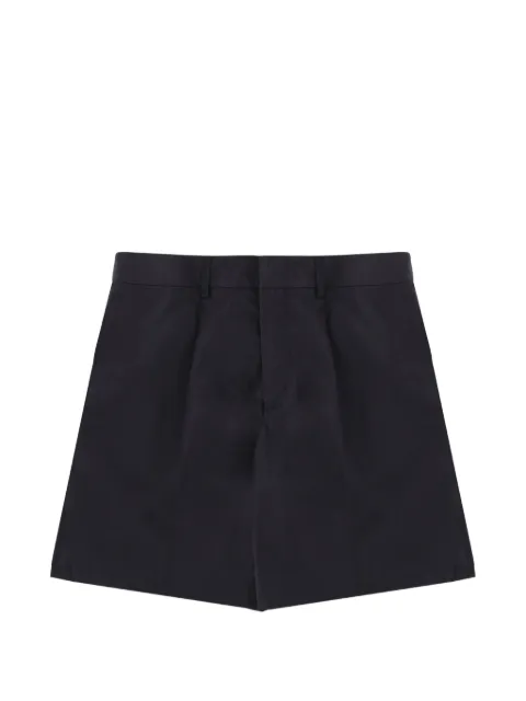 Emporio Armani belt-loops pleated shorts Blue EM005900AF25633UB118