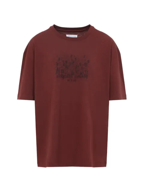 Maison Margiela graphic T-shirt Red S50GC0730M20164