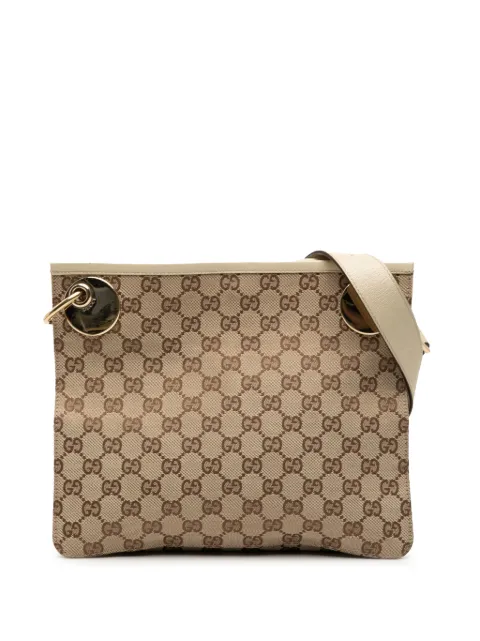 Gucci Pre-Owned 2000-2015 GG Canvas Eclipse crossbody bag Brown GR06PRJSA89NIZGR