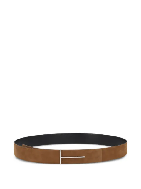 TOM FORD suede belt Brown TB331LCL504S