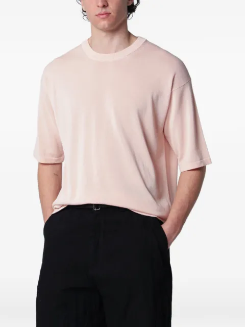 Roberto Collina crew-neck short-sleeve T-shirt Pink 261MYA11021CO